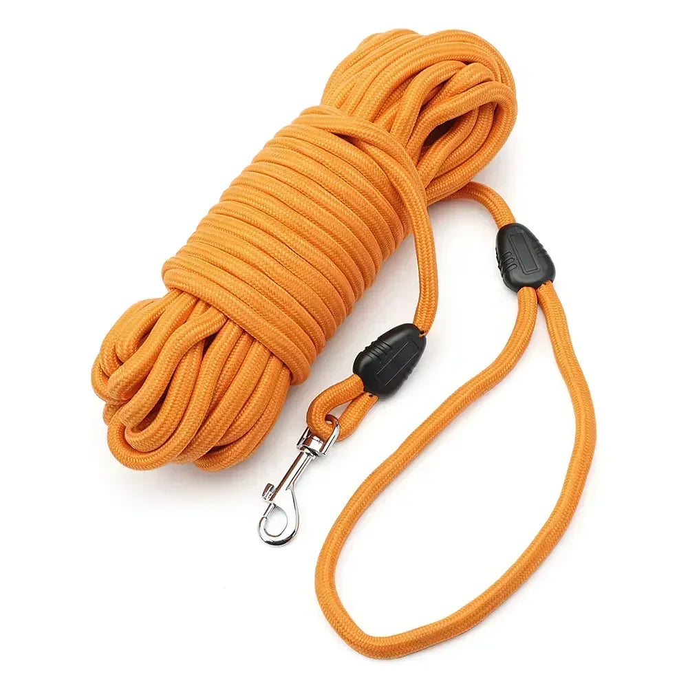 8mm Dog Leash Long Pet Leash for Training and Walking Available in 5M 10M 15M Durable Outdoor Rope for Puppies and Cats