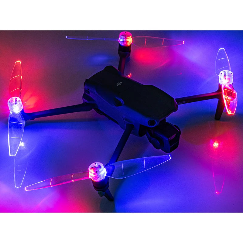 4pcs Mini 4 Pro Rechargeable LED Light Flash Propellers for DJI Mini 3 Pro Air 3