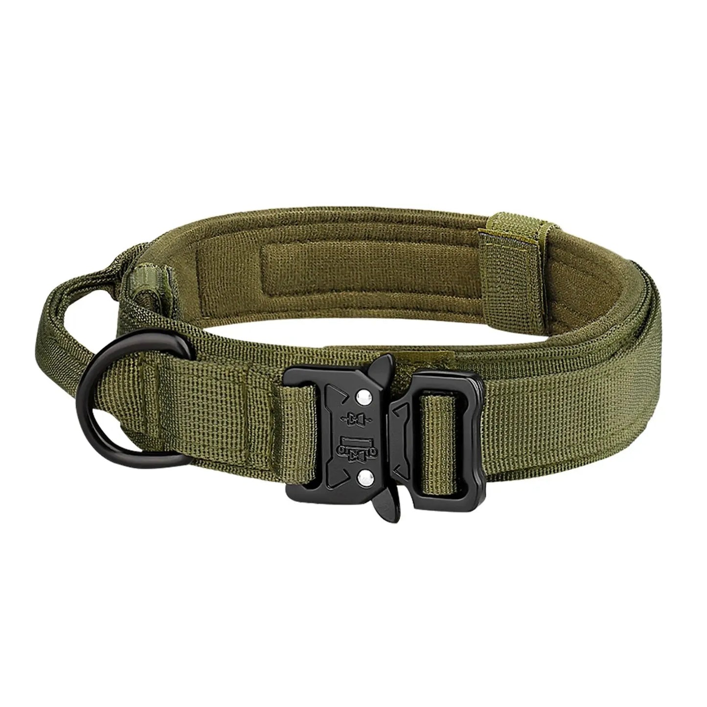Pet Products Outdoor Tactical Dog Collar Nylon Metal Buckle for Medium and Large Dogs