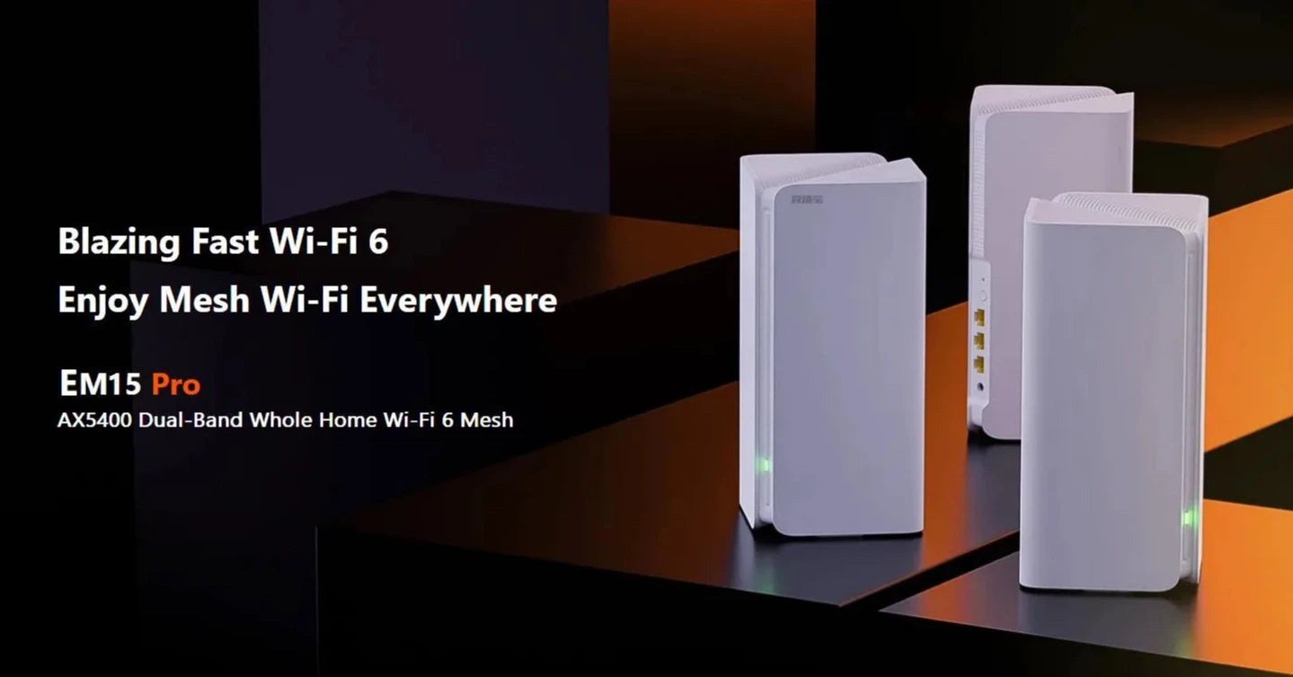 Tenda AX3000 WiFi6 Mesh System EM/MX12 Router 7000 sq.ft.