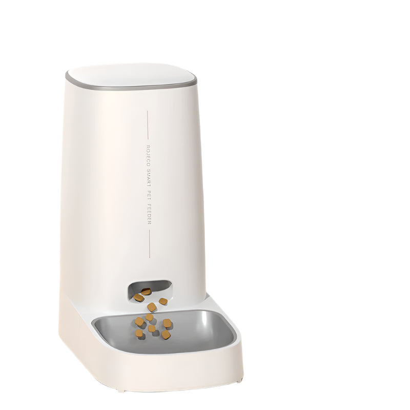 ROJECO Automatic Cat Feeder Smart WiFi Kibble Dispenser