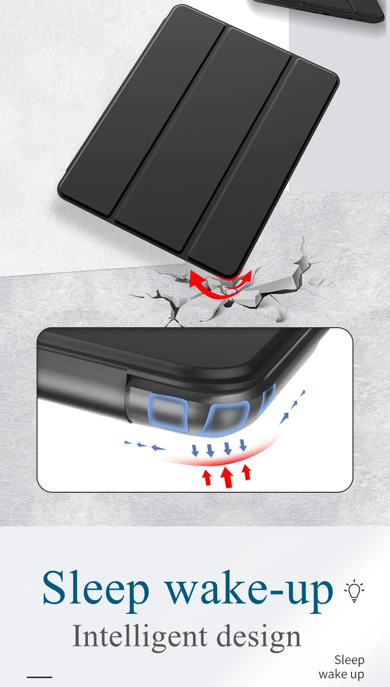 Funda para Xiaomi Redmi Pad SE de 11 pulgadas 2023 con función de suspensión automática, funda para Redmi Pad SE de 11 pulgadas, funda con soporte magnético