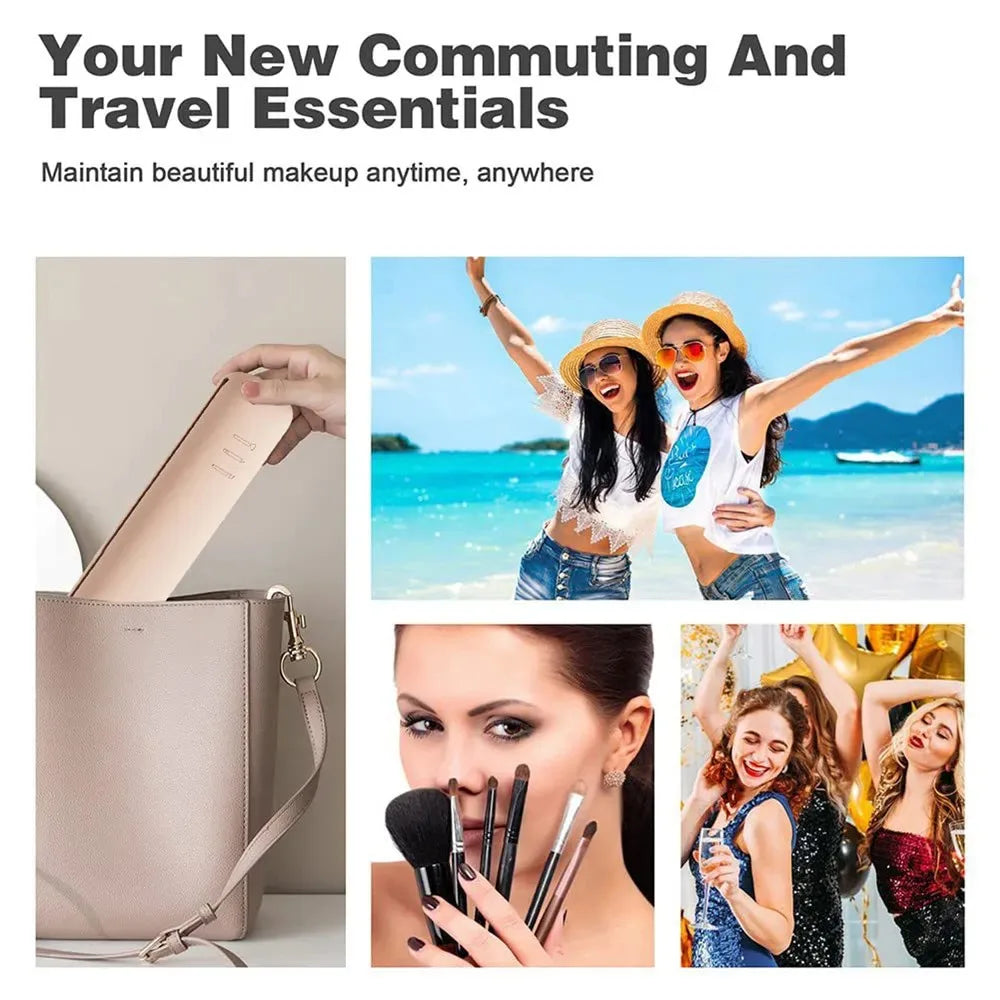 Silicone Makeup Bag Makeup Brush Pouch Organizer Travel Holder