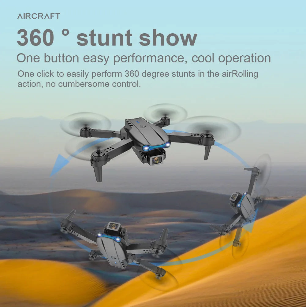 E99 Pro Drone Quadcopter HD 6K Photography Remote Control Toys