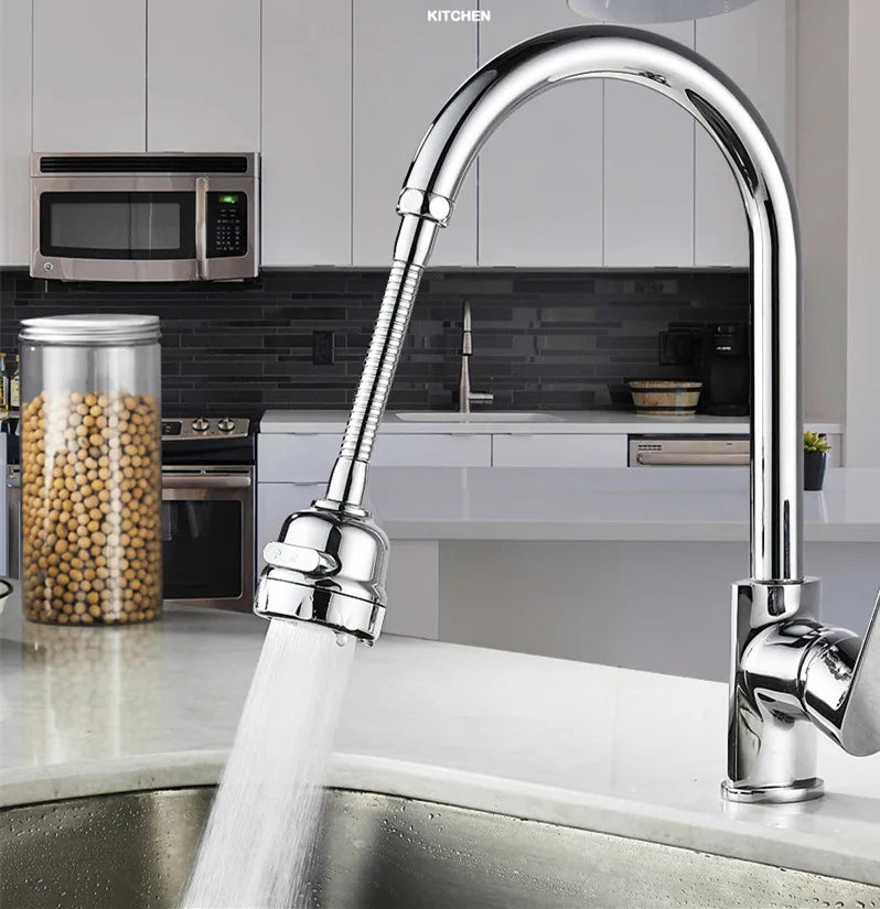 Grifo de fregadero con 2 o 3 modos y rotación de 360 grados, tubo de extensión de filtro, grifo de ahorro de agua para ducha, accesorios universales para cocina