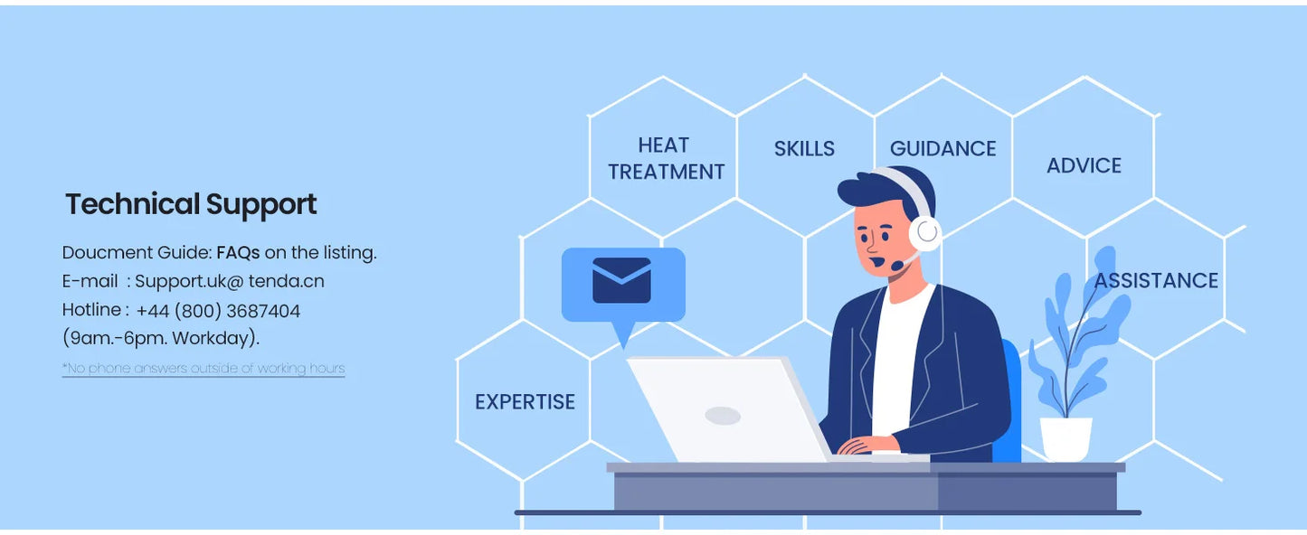 Tenda AX3000 WiFi6 Mesh System EM/MX12 Router 7000 sq.ft.