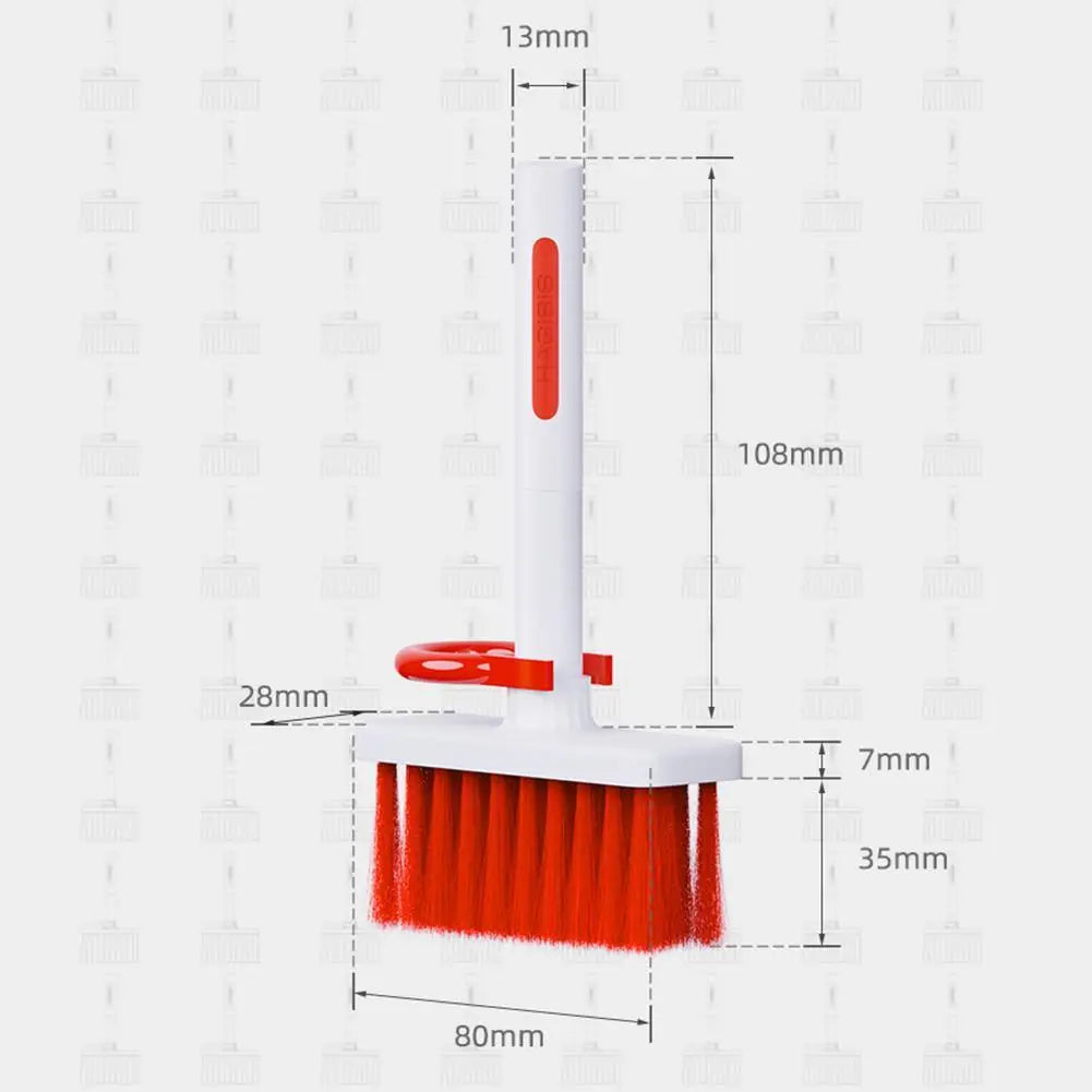 5 In 1 Keyboard Cleaning Brush Kit Keycap Puller Earbuds Cleaner