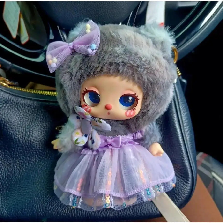 For Liila Lucky Cat Dresses Cute Doll Outfit Accessories