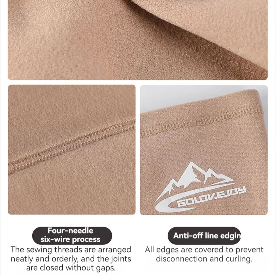 GTUBIKE Men Women Winter Sports Bandana Velvet Neck Warmer
