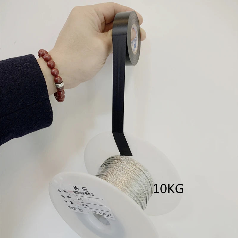 1pc 19MMX30M Black Electrical Tape Waterproof High Viscosity PVC Insulation for Automotive and Household Use