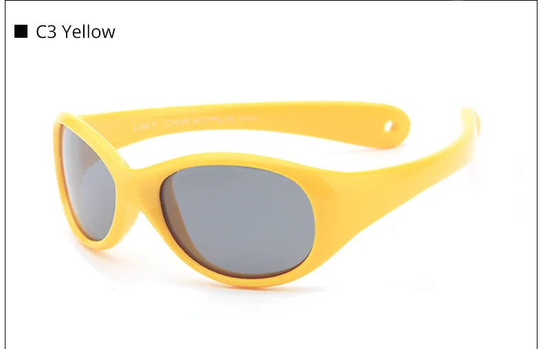 TWO Oclock Unbreakable Baby Sunglasses 0-2 Years Polarized UV Protection