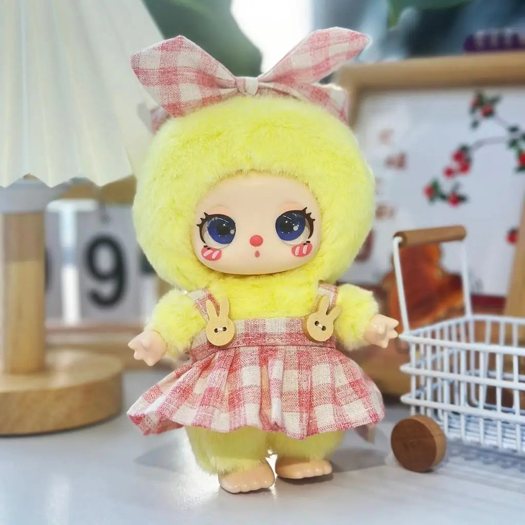 For Liila Lucky Cat Dresses Cute Doll Outfit Accessories