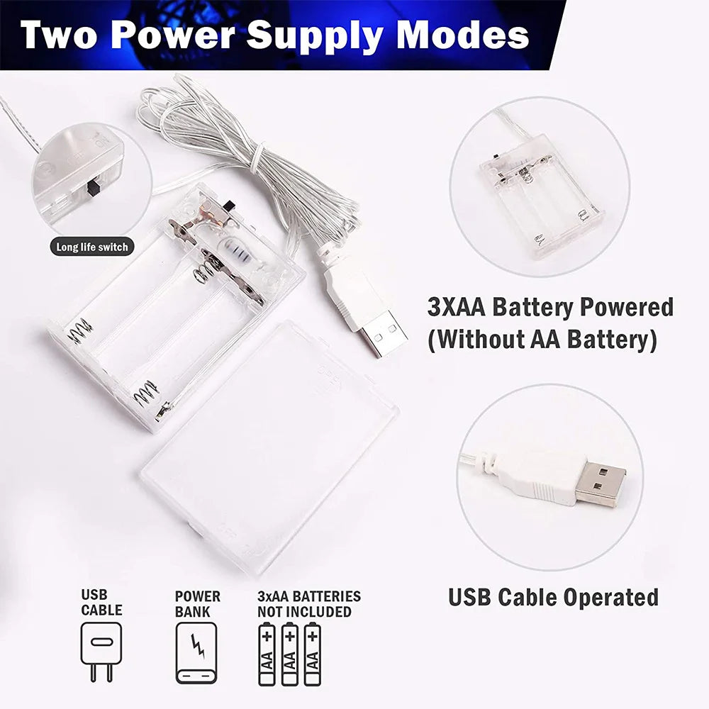 USB/Battery LED Neon Sign Lights Musical Note Wall Art Decor