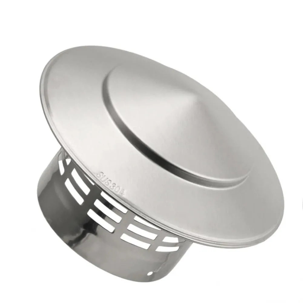 110/160mm Stainless Steel Chimney Cap Exhaust Hood for Ventilation