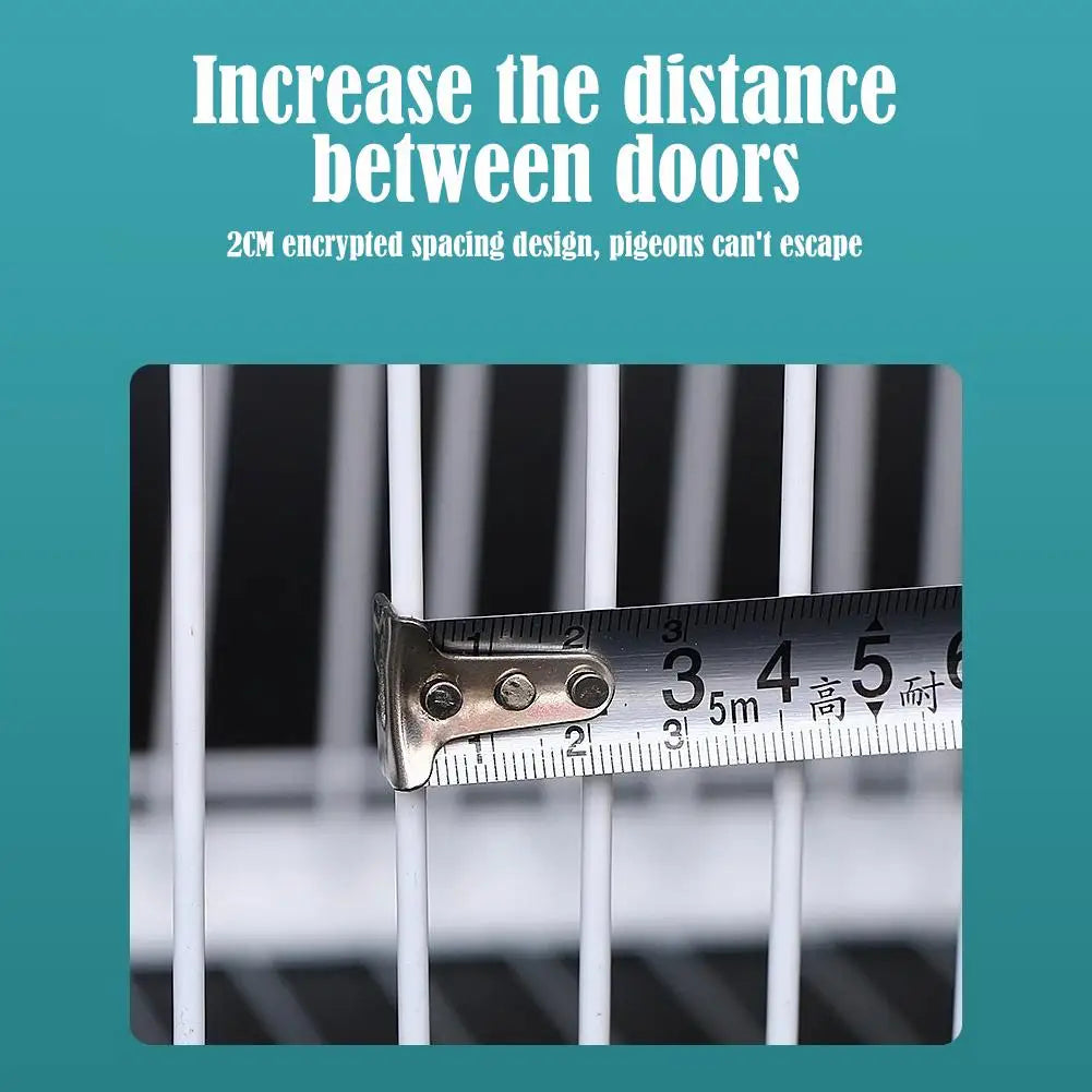 Auto Trap Bird Cage Rabbit Cage Mouse Cage Entry Only No Exit Thickened Encrypted Automatic Pigeon Collecting Portable Bird Cage