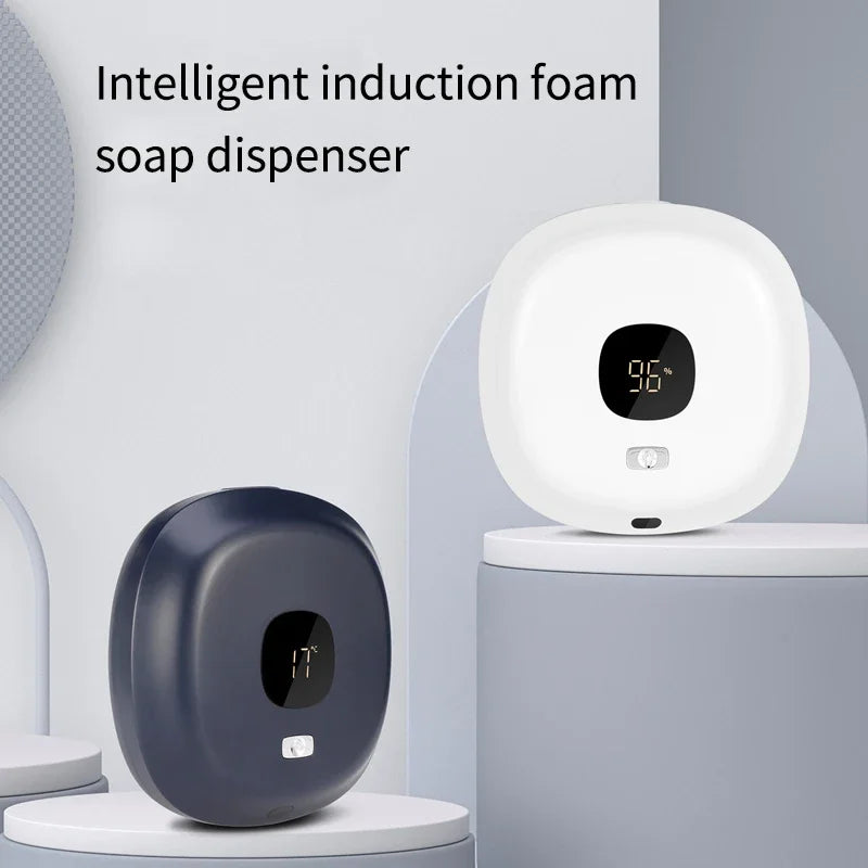 USB Charging Automatic Foam Soap Dispenser with High Quality ABS Material for Smart Bathroom Hygiene