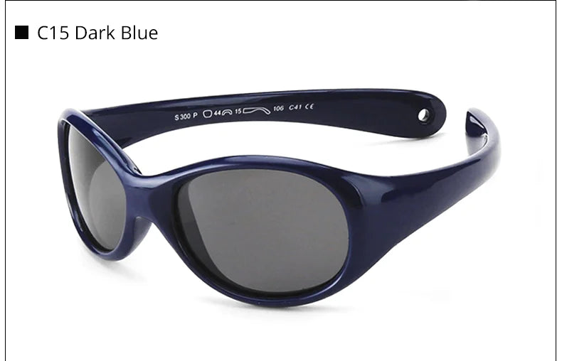 TWO Oclock Unbreakable Baby Sunglasses 0-2 Years Polarized UV Protection