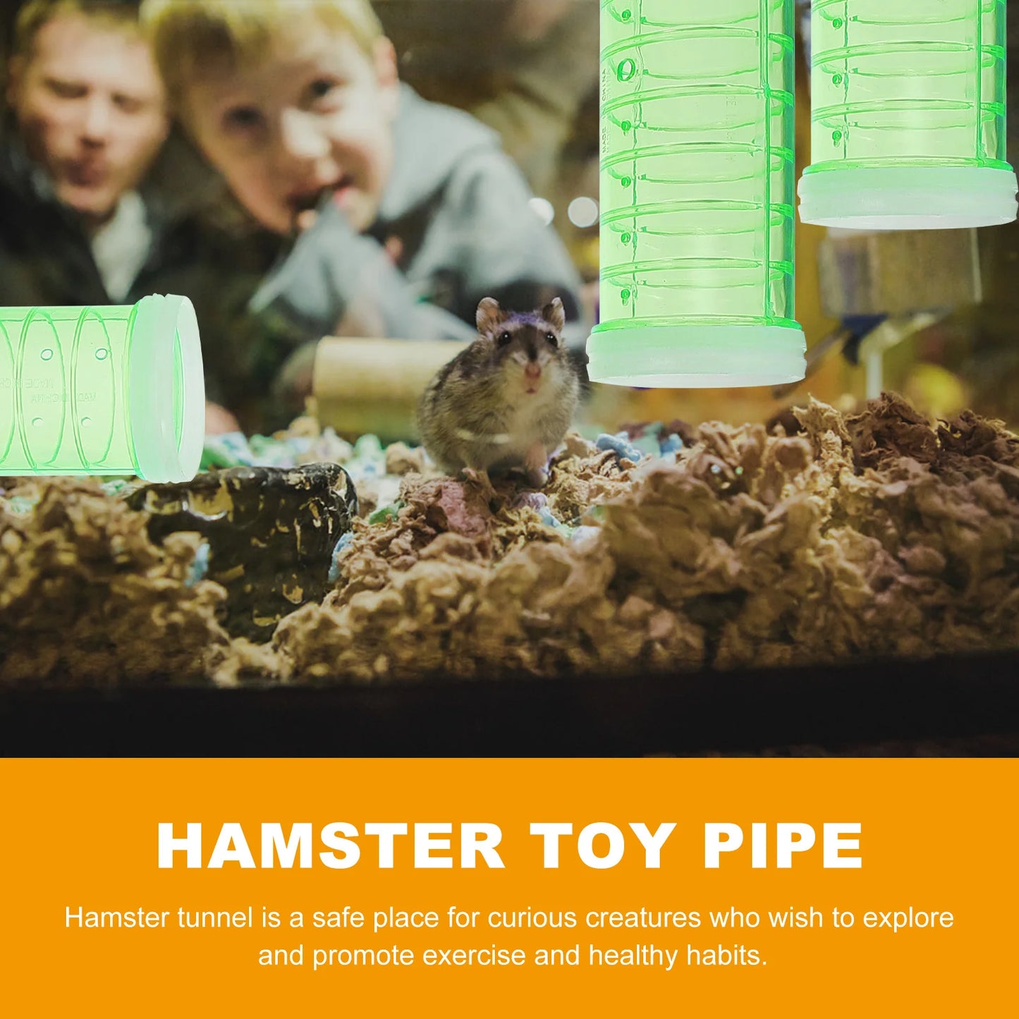 Hamster Tubes Cage Tunnel Tunnels Tube Accessories Pet Diy External Ferret Kit Guinea Set Connection Rat Hideout Maze