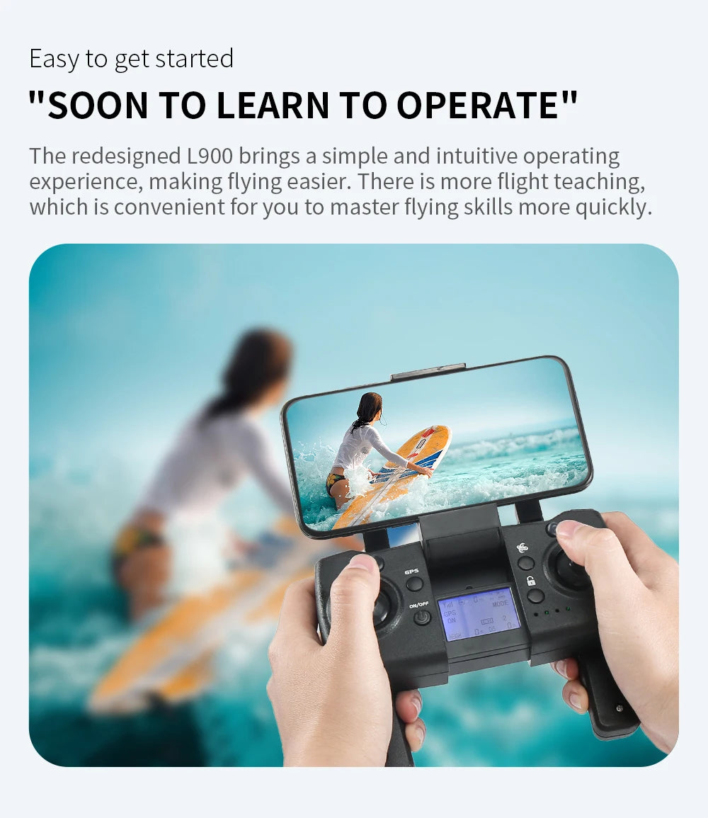 Drone L900 Pro 4K 5G GPS HD Dual Camera Foldable Quadcopter