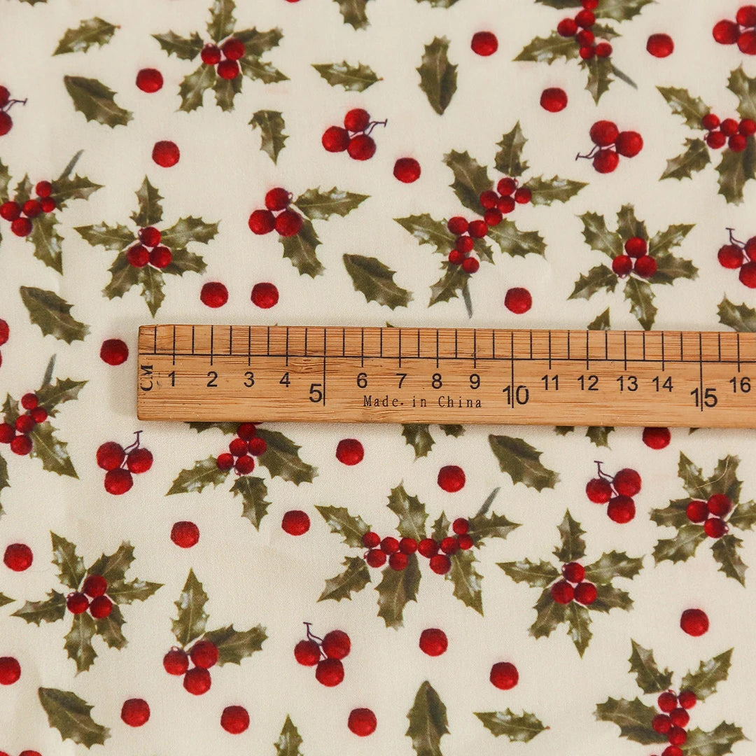 Christmas Series Cotton Fabric 150x50cm Printed Cloth for Sewing Quilting and DIY Projects