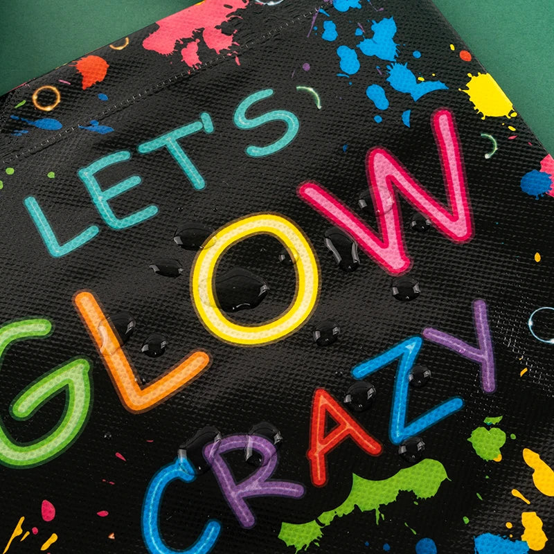 Waterproof Black Non-Woven Fabric Bags Set of 12 or 30 for Clothes Snacks Toys Ideal for Baby Showers Weddings and Party Decorations