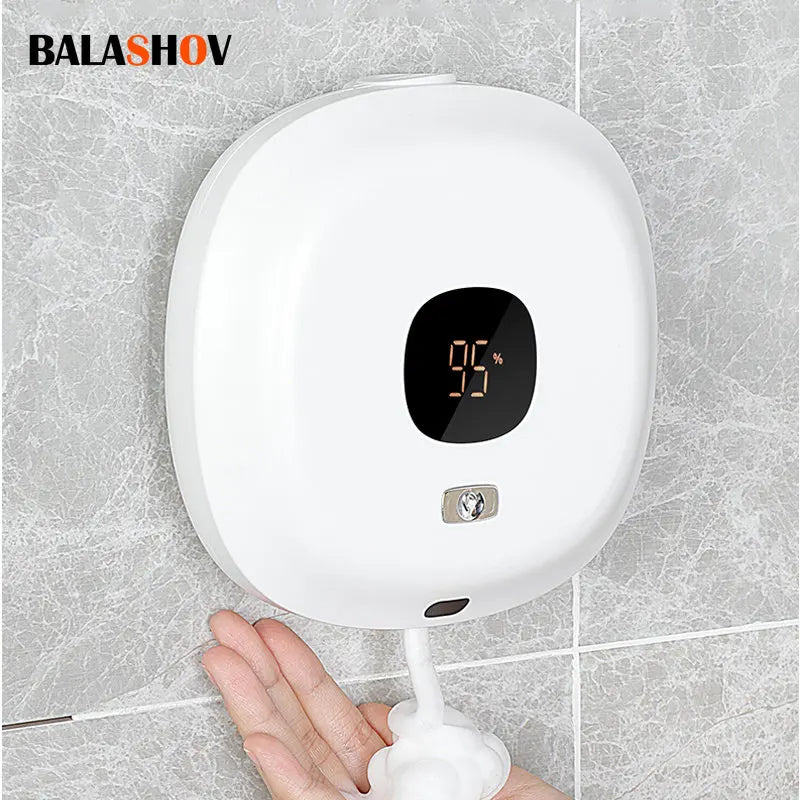 USB Charging Automatic Foam Soap Dispenser with High Quality ABS Material for Smart Bathroom Hygiene