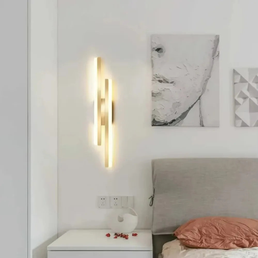Modern LED Acrylic Wall Light Sconce for Bedroom and Hallway Decor