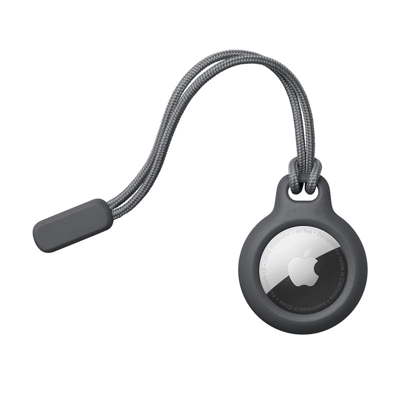 1pc Secure Holder with Strap for Apple Airtag Case Bumper