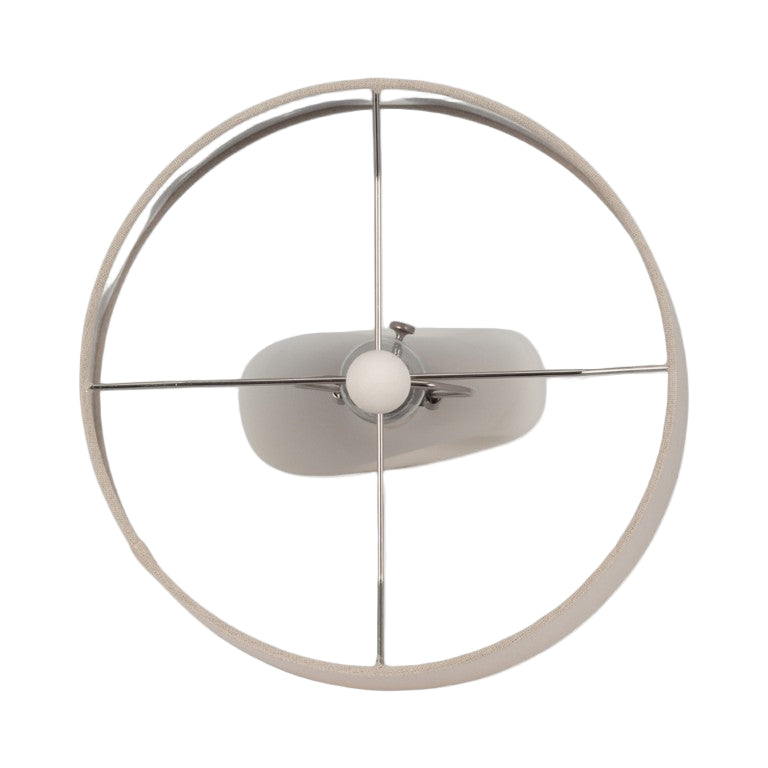 Sagebrook Home 23" Open Cut Out Table Lamp (2-Pieces) - White/Beige