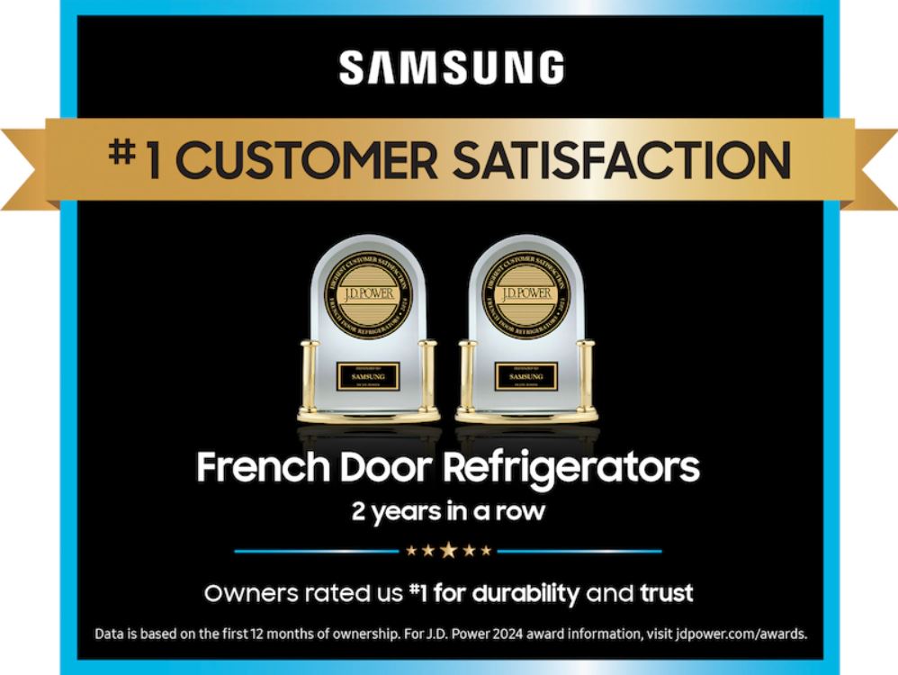 Samsung Bespoke 4-Door French Door Refrigerator 29 cu. ft. with Beverage Center