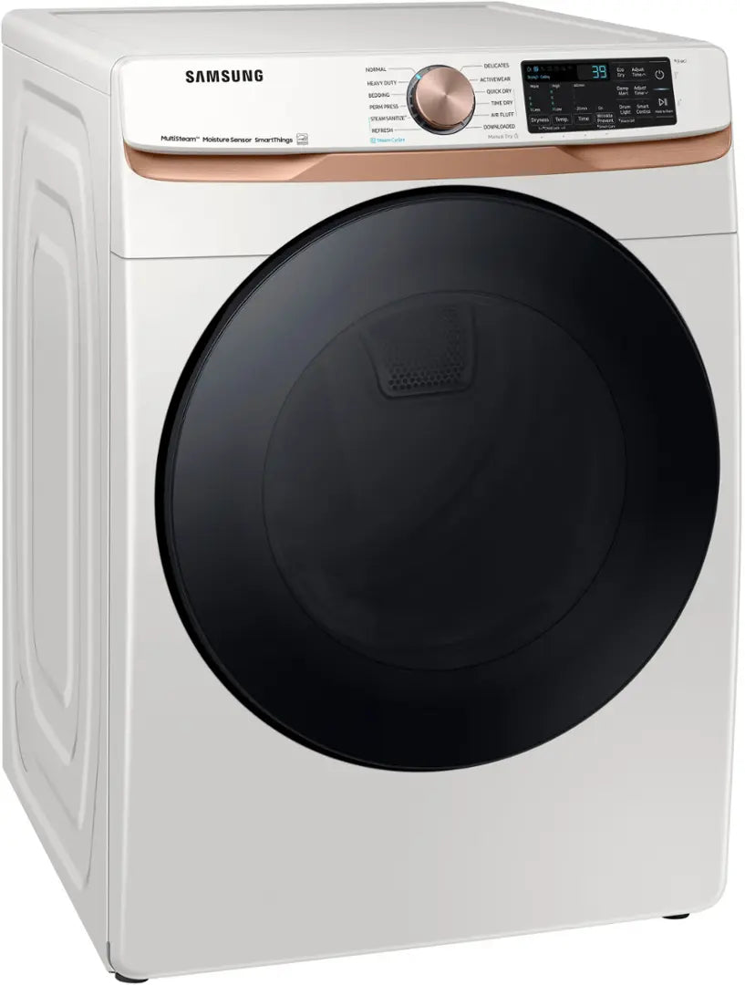 Samsung DVE50BG8300 7.5 Cu. Ft. Stackable Smart Electric Dryer with Steam and Sensor Dry