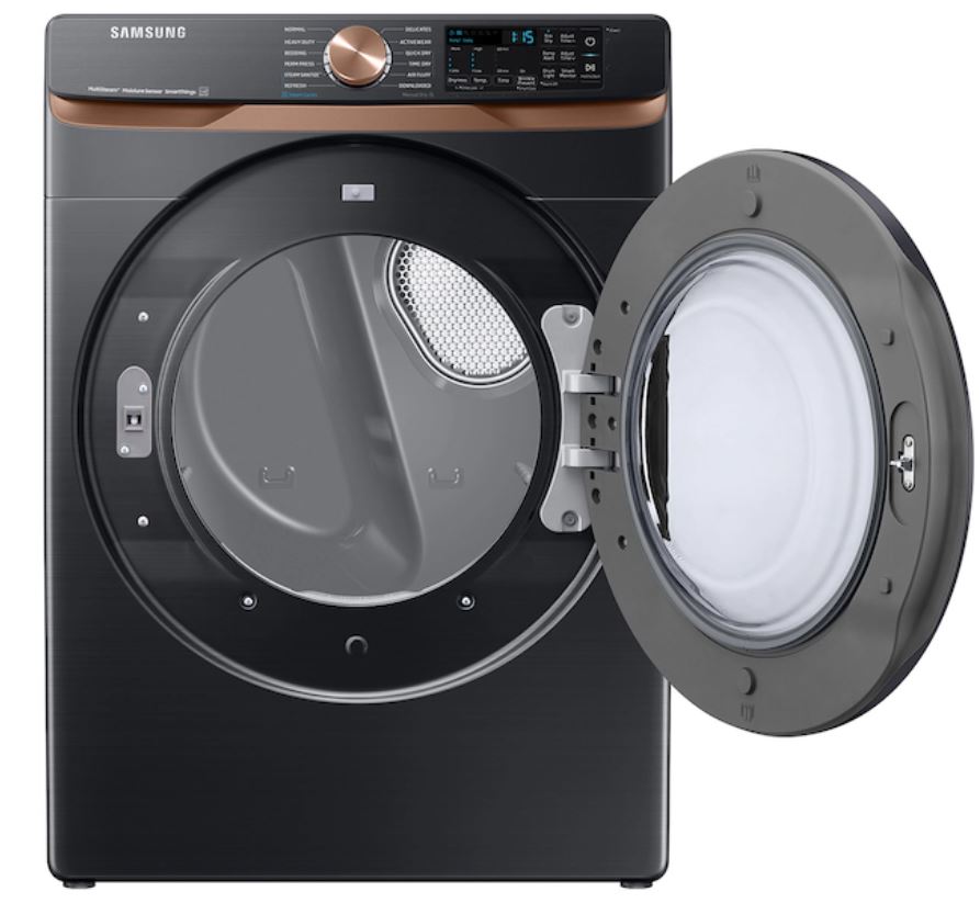 Samsung DVG50BG8300 7.5 Cu. Ft. Stackable Smart Gas Dryer with Steam and Sensor Dry