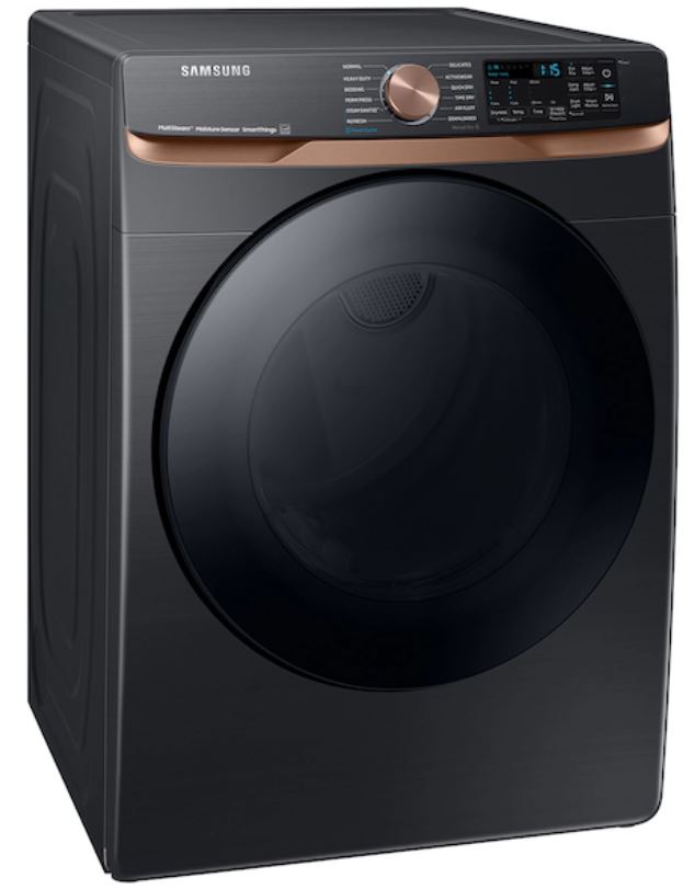 Samsung DVG50BG8300 7.5 Cu. Ft. Stackable Smart Gas Dryer with Steam and Sensor Dry