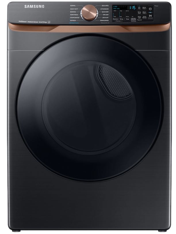 Samsung DVG50BG8300 7.5 Cu. Ft. Stackable Smart Gas Dryer with Steam and Sensor Dry