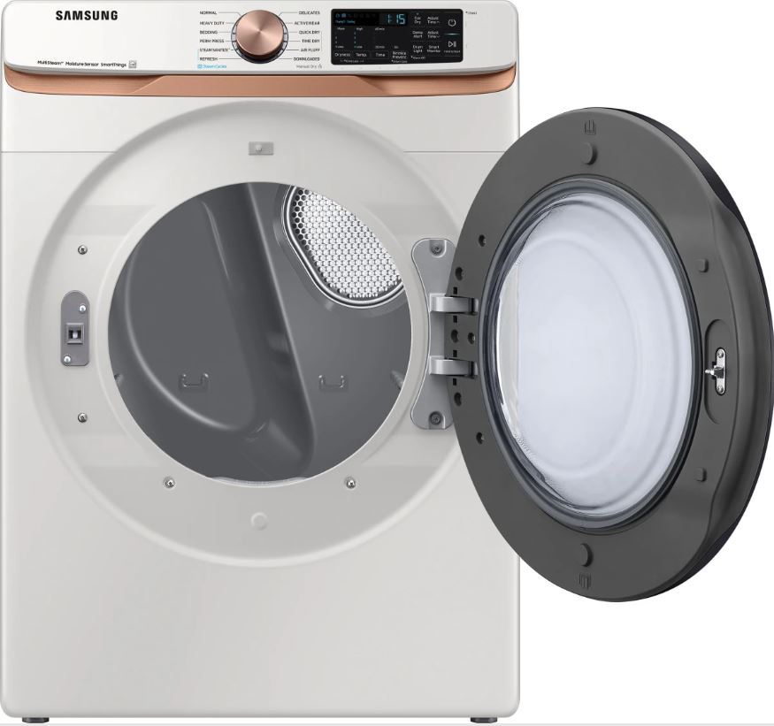 Samsung DVG50BG8300 7.5 Cu. Ft. Stackable Smart Gas Dryer with Steam and Sensor Dry