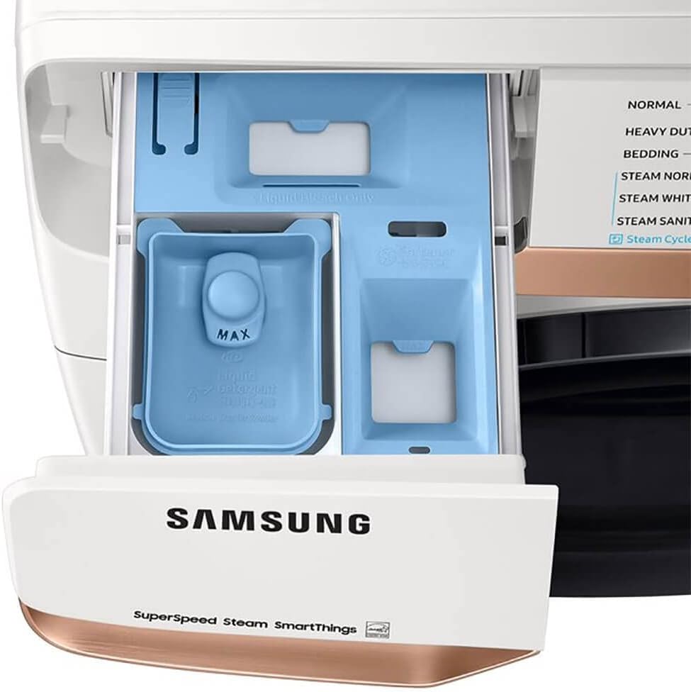 Samsung WF50BG8300 5.0 cu. ft. Smart Front Load Washer with Super Speed Wash and Steam