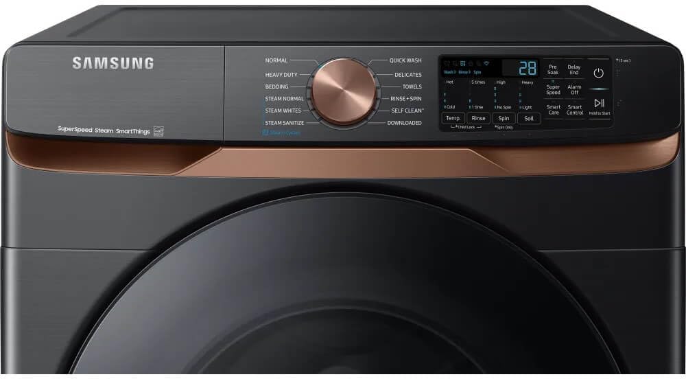 Samsung WF50BG8300 5.0 cu. ft. Smart Front Load Washer with Super Speed Wash and Steam