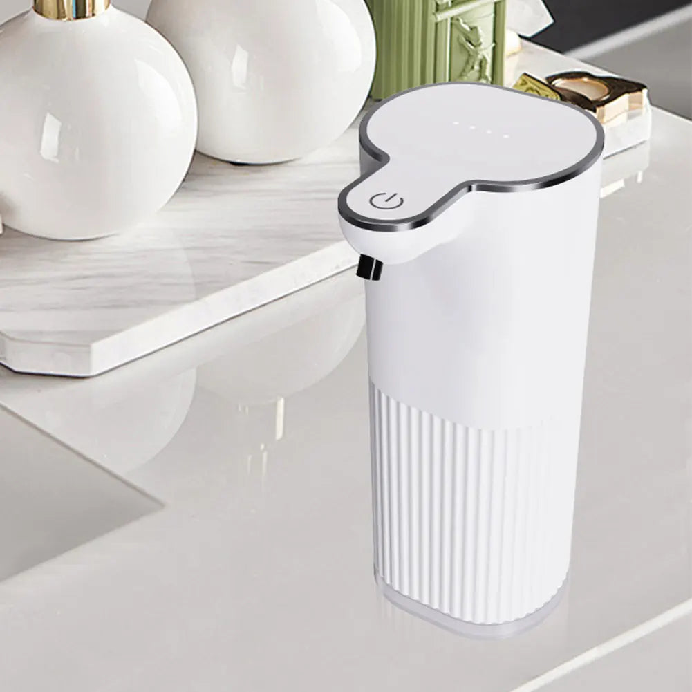 Automatic Touchless Foam Soap Dispenser USB Rechargeable 360-430ML Adjustable Hand Sanitizer with Infrared Sensing Technology