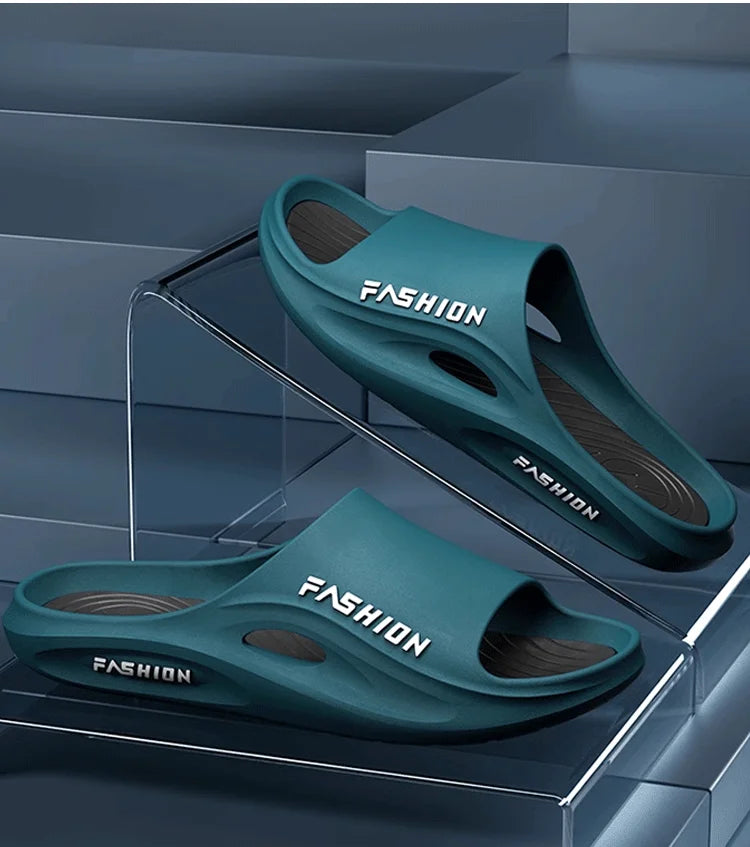 2024 Super Thick Bottom Slippers for Home Use Non-Slip Summer Fashion Slippers for Men