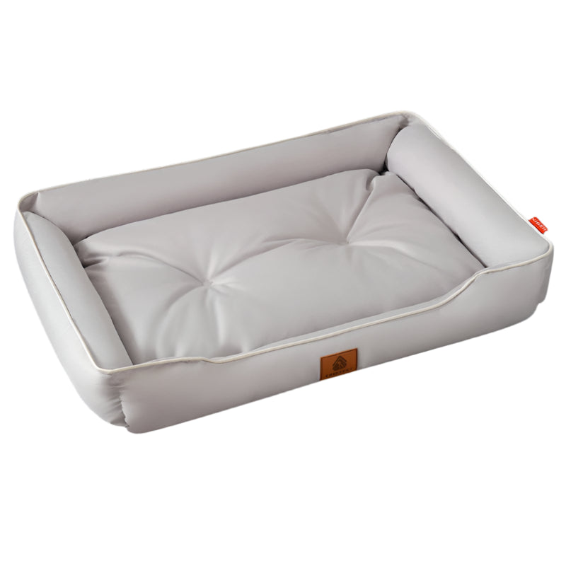 Waterproof Dog Bed with 600D Oxford Fabric Thickened PP Cotton Filling Bite-Resistant Pet Mat for All Seasons