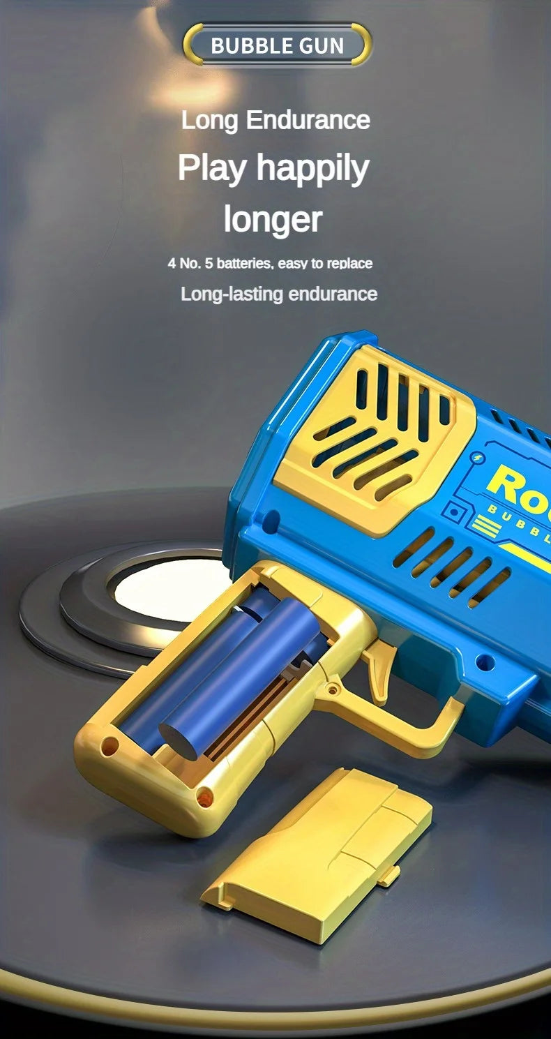 40 Hole Handheld Automatic Bubble Machine for Children