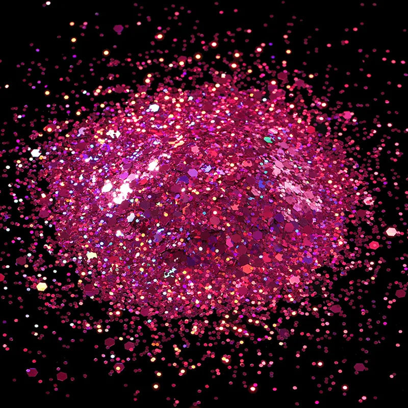10g Holographic Hexagon Chunky Glitter for Epoxy Resin Art