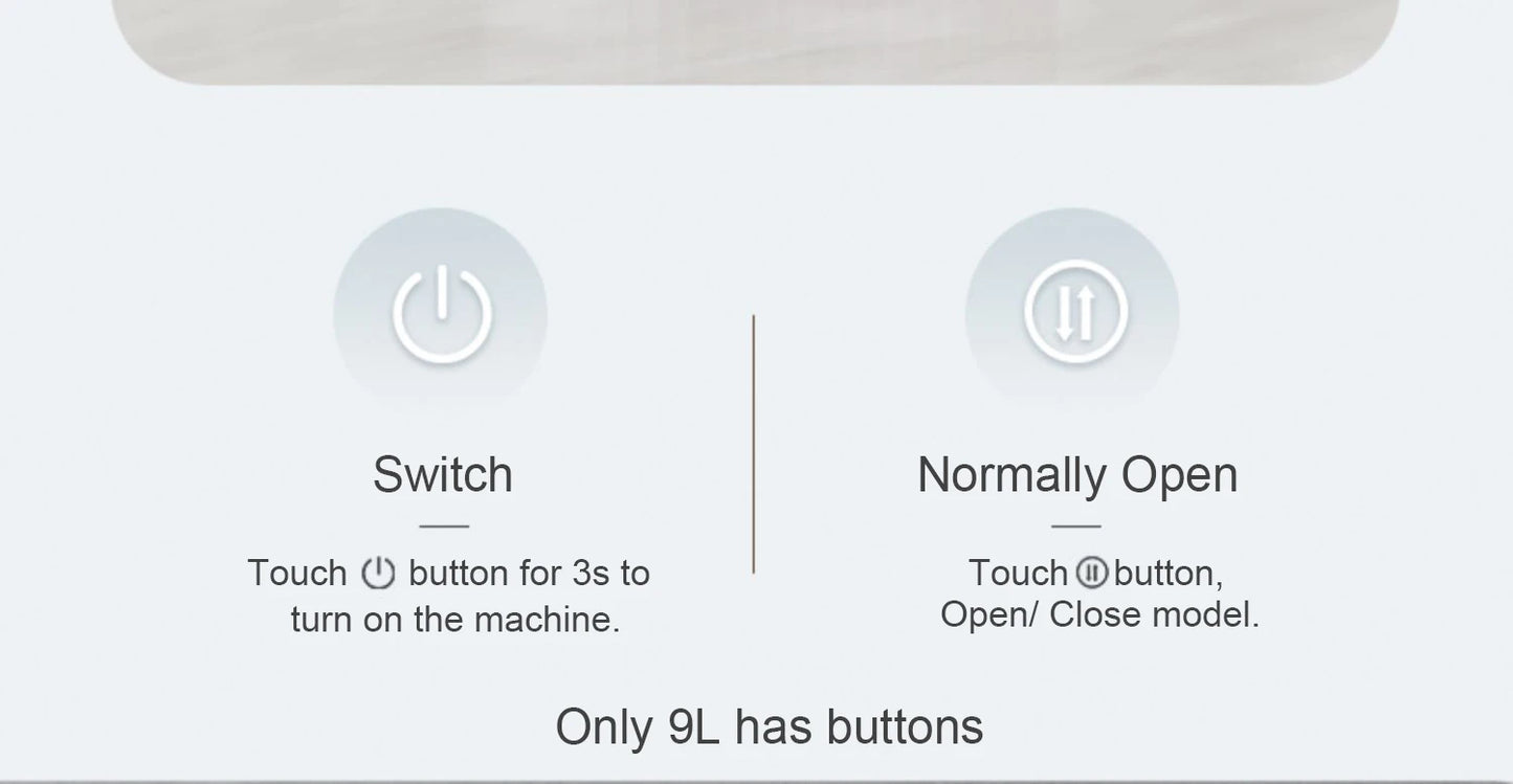 Automatic Sensor Trash Can 7L 9L Stylish Roman Striped Design Hands-Free Induction Garbage Bin for Kitchen and Bathroom