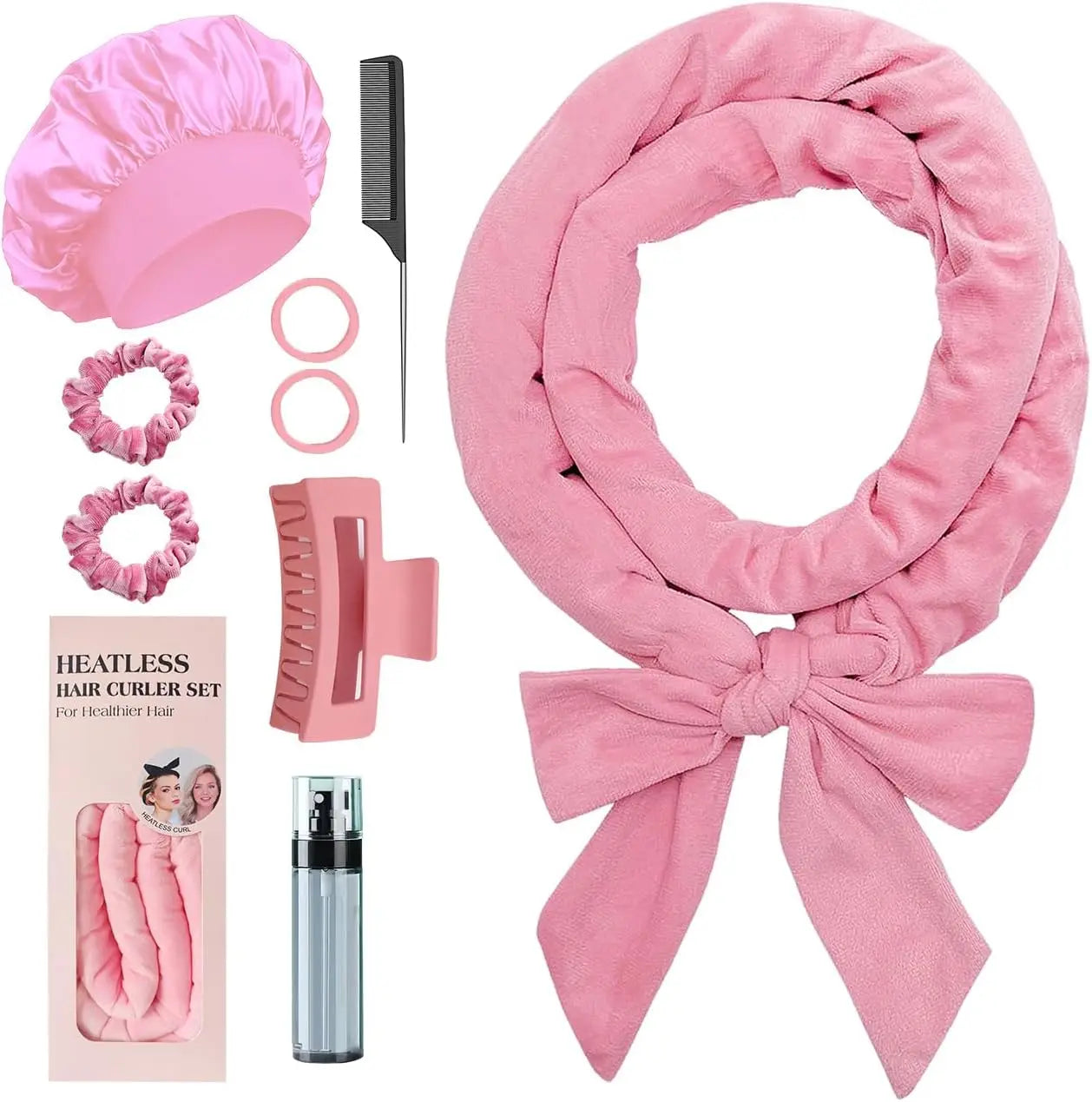 Heatless Curls No Heat Curlers Overnight Headband for Women