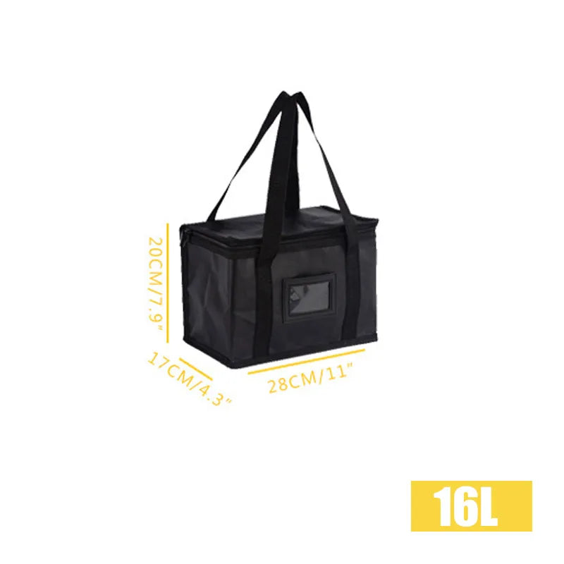 Insulated Thermal Cooler Bag β Large Lunch Tote for Food & Drinks, Ideal for Picnics or Work