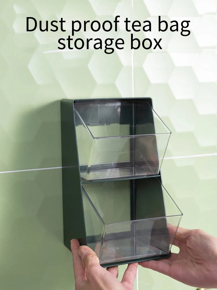 1PC Tea Bag Organizer Drawer Rack for Coffee and Cosmetics