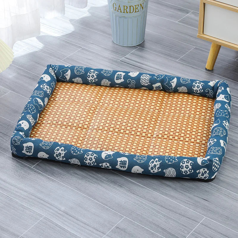 Dog And Cat Ice Cushion Summer Small And Medium Cat Sofa Cool Wear Pads Pet Bed Comfortable Wear-Resistant Pads Pet Supplies