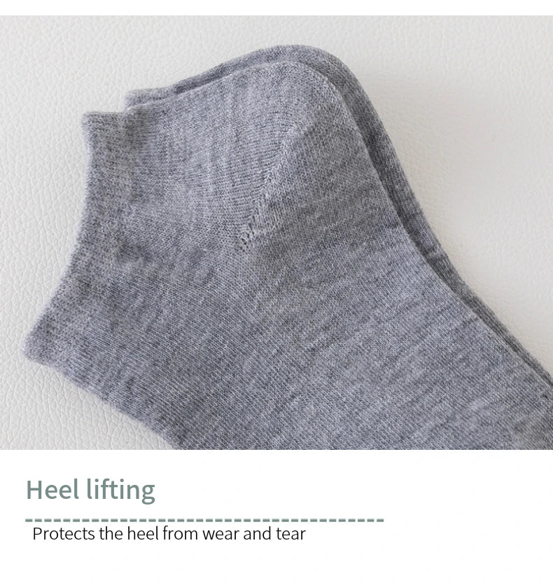 8 Pairs Women/Men Boat Socks Invisible Low Cut Non-slip Casual Breathable