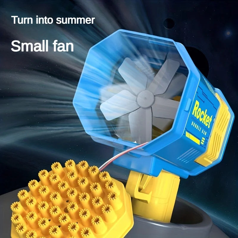 40 Hole Handheld Automatic Bubble Machine for Children