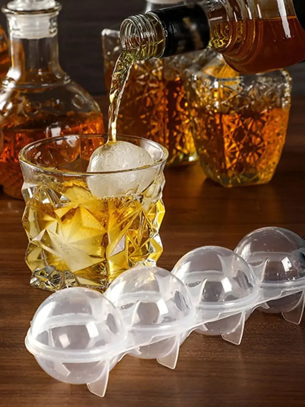 1PC Ice Hockey Ball Mold for Perfect Spherical Ice Balls